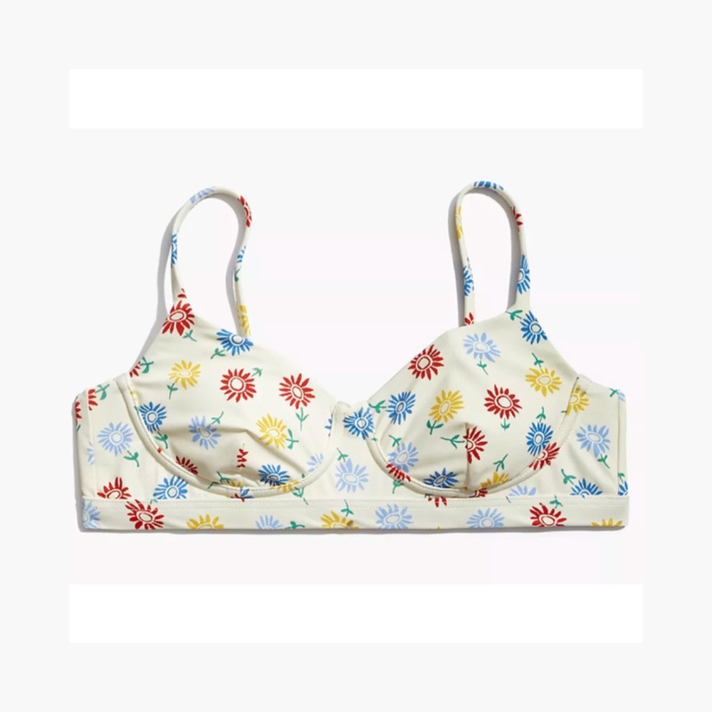 🌱Madewell Classic Structured Bikini Top
